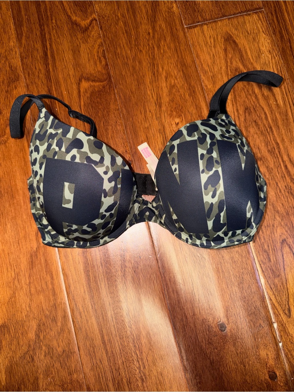PINK Victoria's Secret Camo Push-Up Bra
